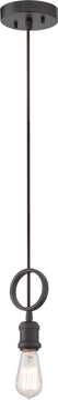 5"W Paxton 1-Light Pendant Aged Bronze