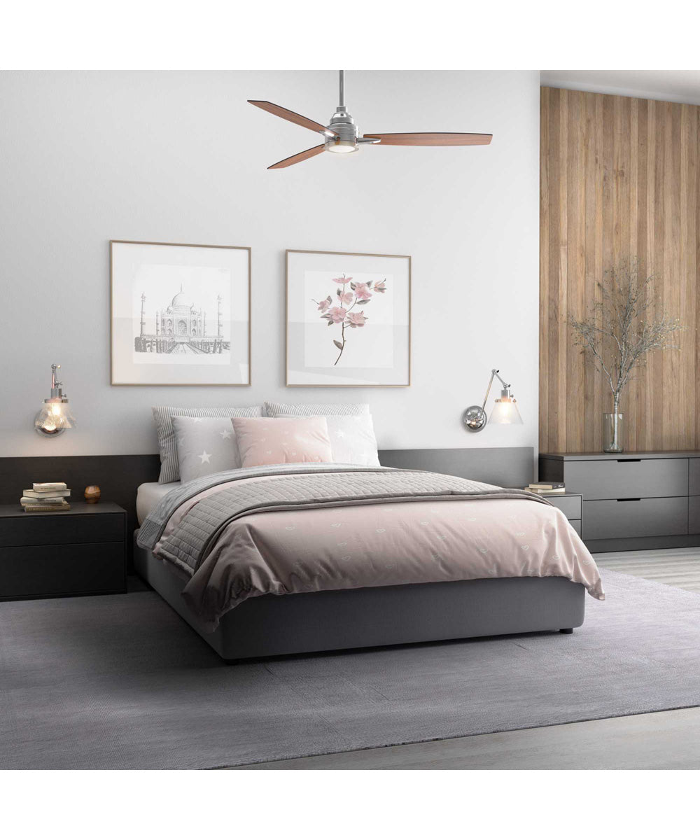 Gaze 60" LED 3-Blade Ceiling Fan Brushed Nickel