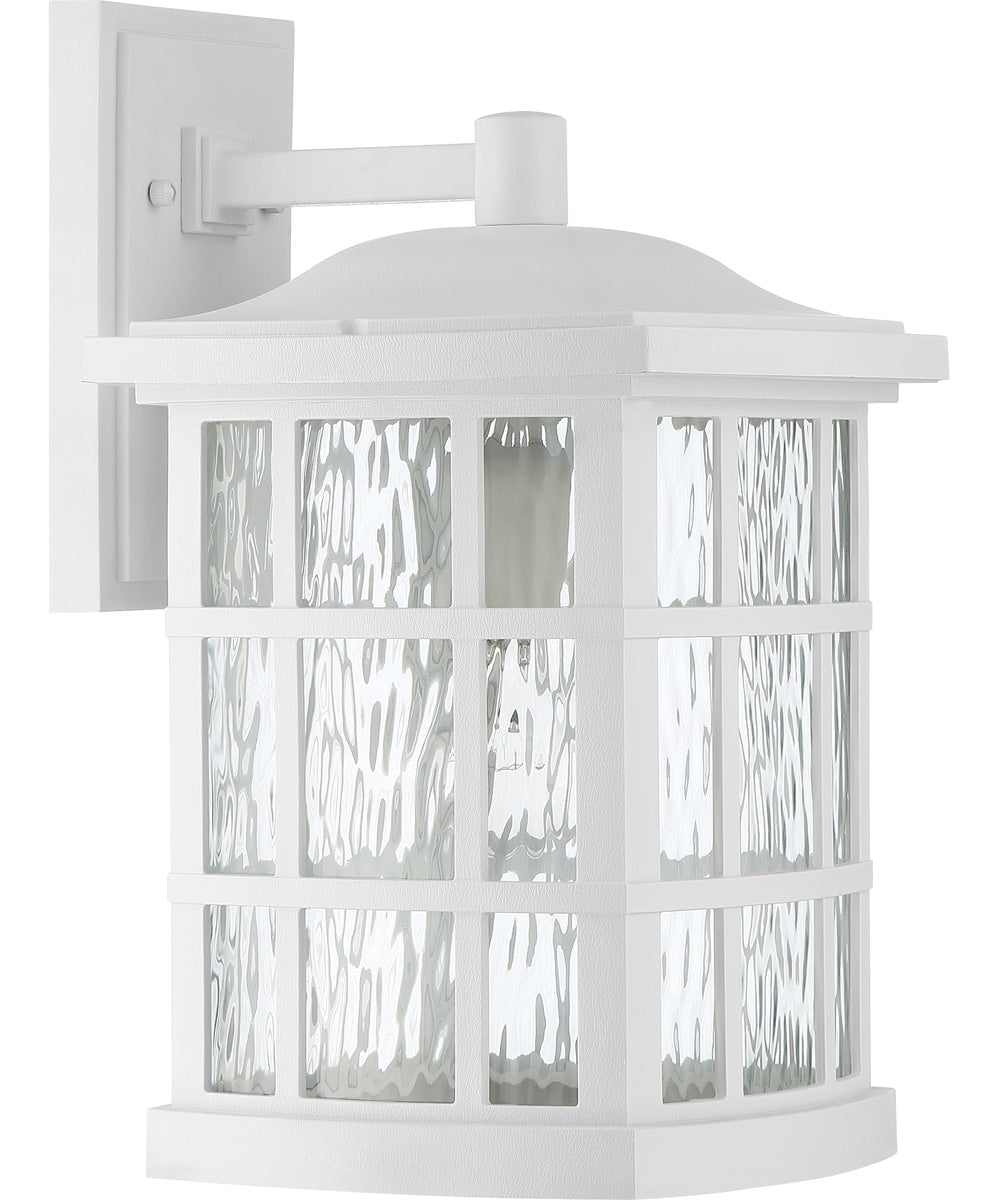 Stonington Large 1-light Outdoor Wall Light  Coastal Armour White Lustre