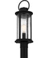 Tilmore Large 1-light Outdoor Post Light Matte Black
