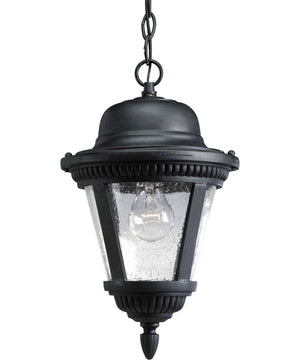 Westport 1-Light Hanging Lantern Textured Black