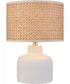 Rockport 17'' High 1-Light Table Lamp - Matte White
