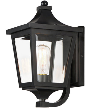 Sutton Place VX 1-Light Outdoor Sconce Black