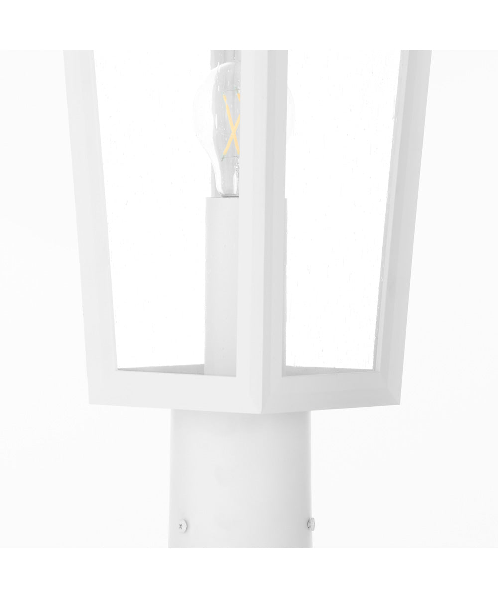 Bravo 1-light Post White