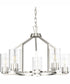 Goodwin 5-Light Modern Farmhouse Chandelier Brushed Nickel