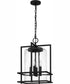 Damien 4-light Pendant Earth Black