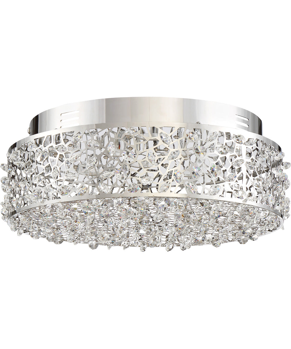 Starlet Medium Flush Mount Polished Chrome