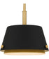 Quoizel Piccolo Pendant 1-light Mini Pendant Matte Black