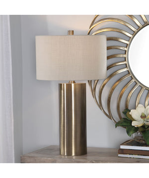 Taria Brushed Brass Table Lamp