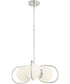 Belmont 3-light Chandelier Polished Nickel