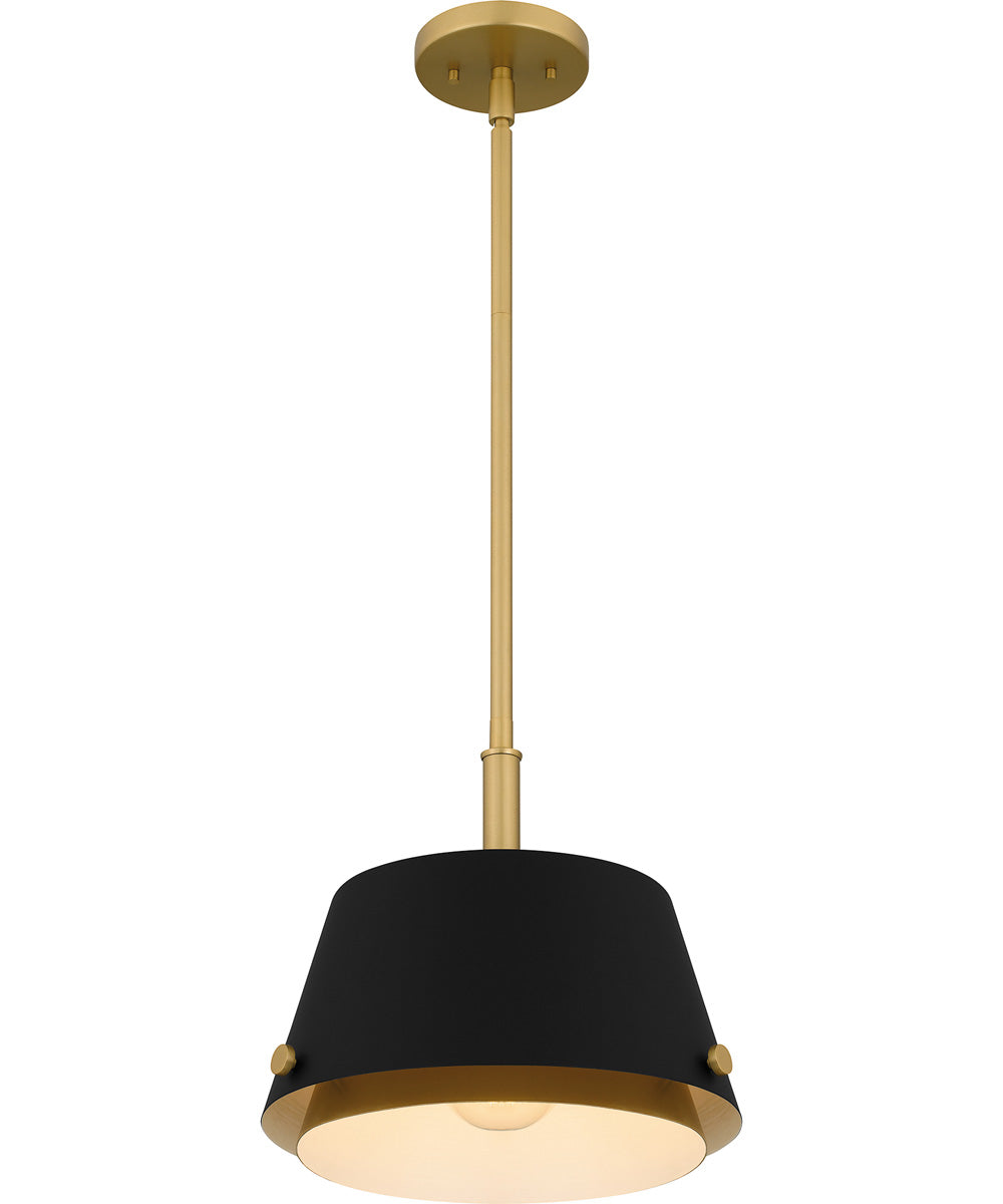 Quoizel Piccolo Pendant 1-light Mini Pendant Matte Black