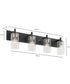 Fallstaff 4-light Bath Vanity Light Matte Black