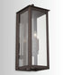 Hunt 4-Light Outdoor Wall Mount Rain or Shine - Oiled Bronze with Clear Glass