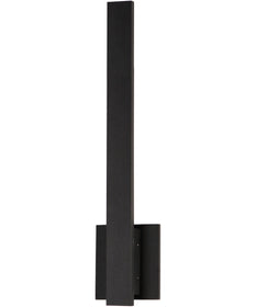 Alumilux Line 18 inch LED Outdoor Wall Sconce Black