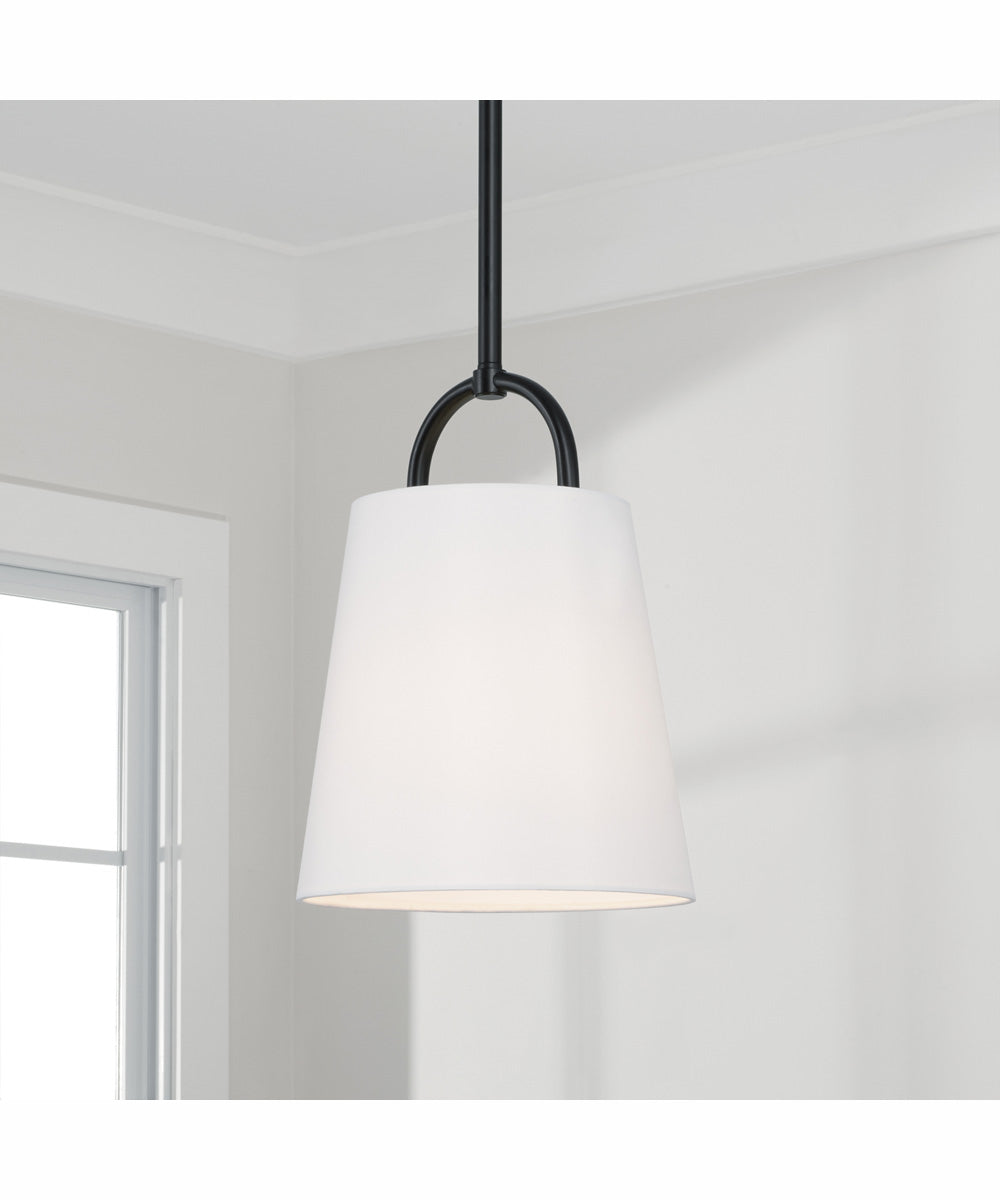 Brody 1-Light Pendant Matte Black