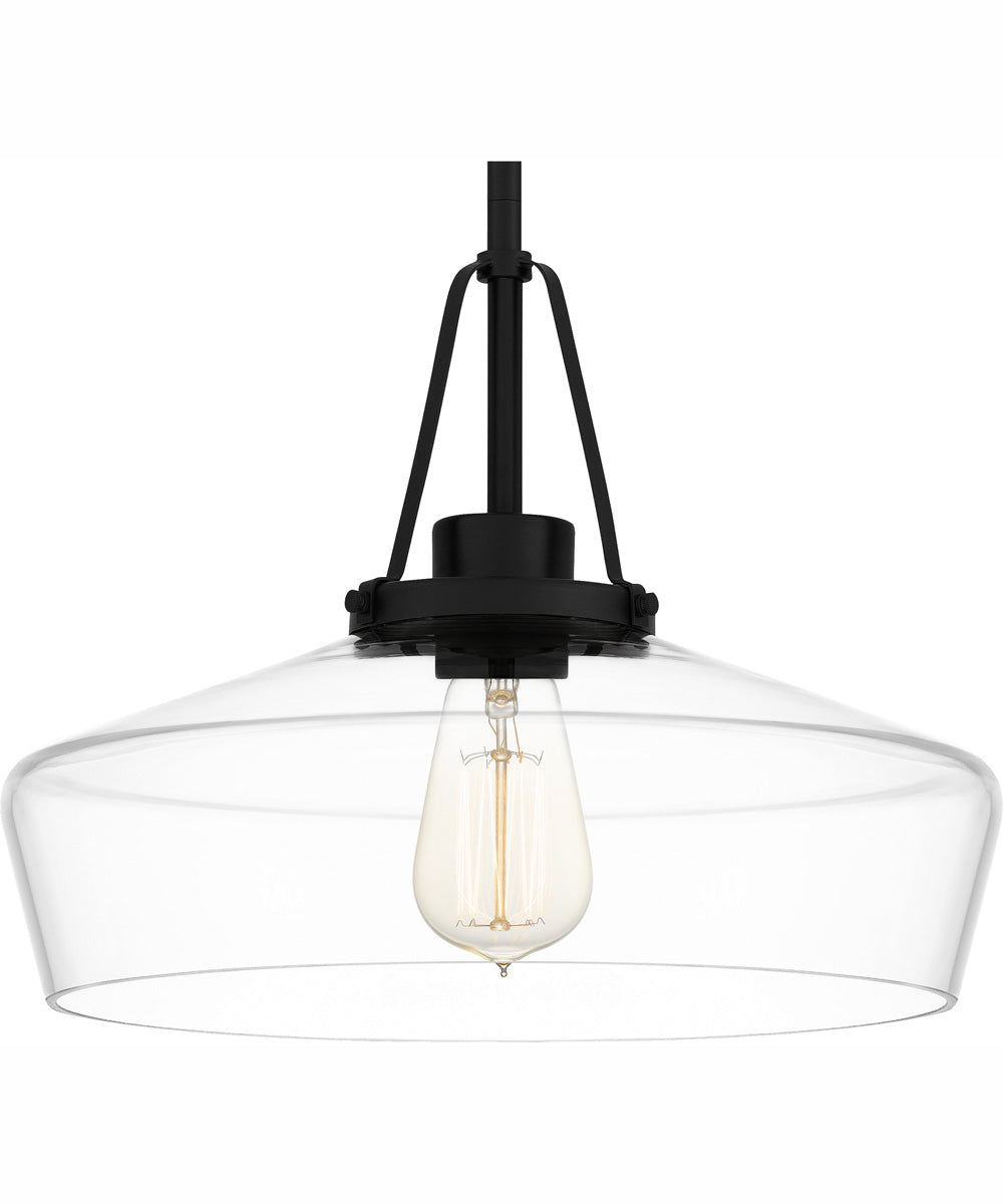 Quoizel Pendant 1-light Pendant Matte Black