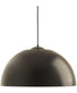 Dome 1-Light LED Pendant Antique Bronze