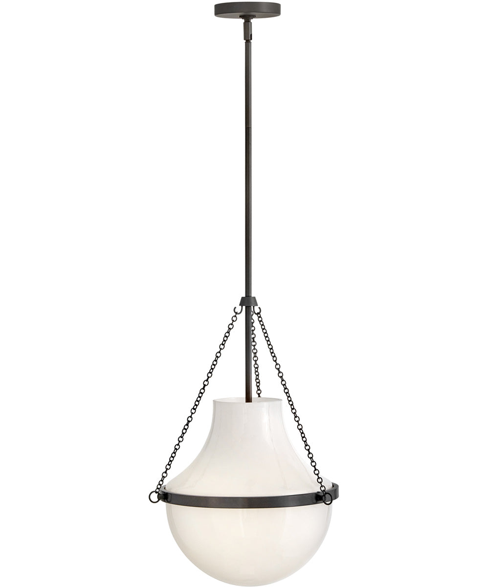 Collins 1-Light Medium Pendant in Black Oxide