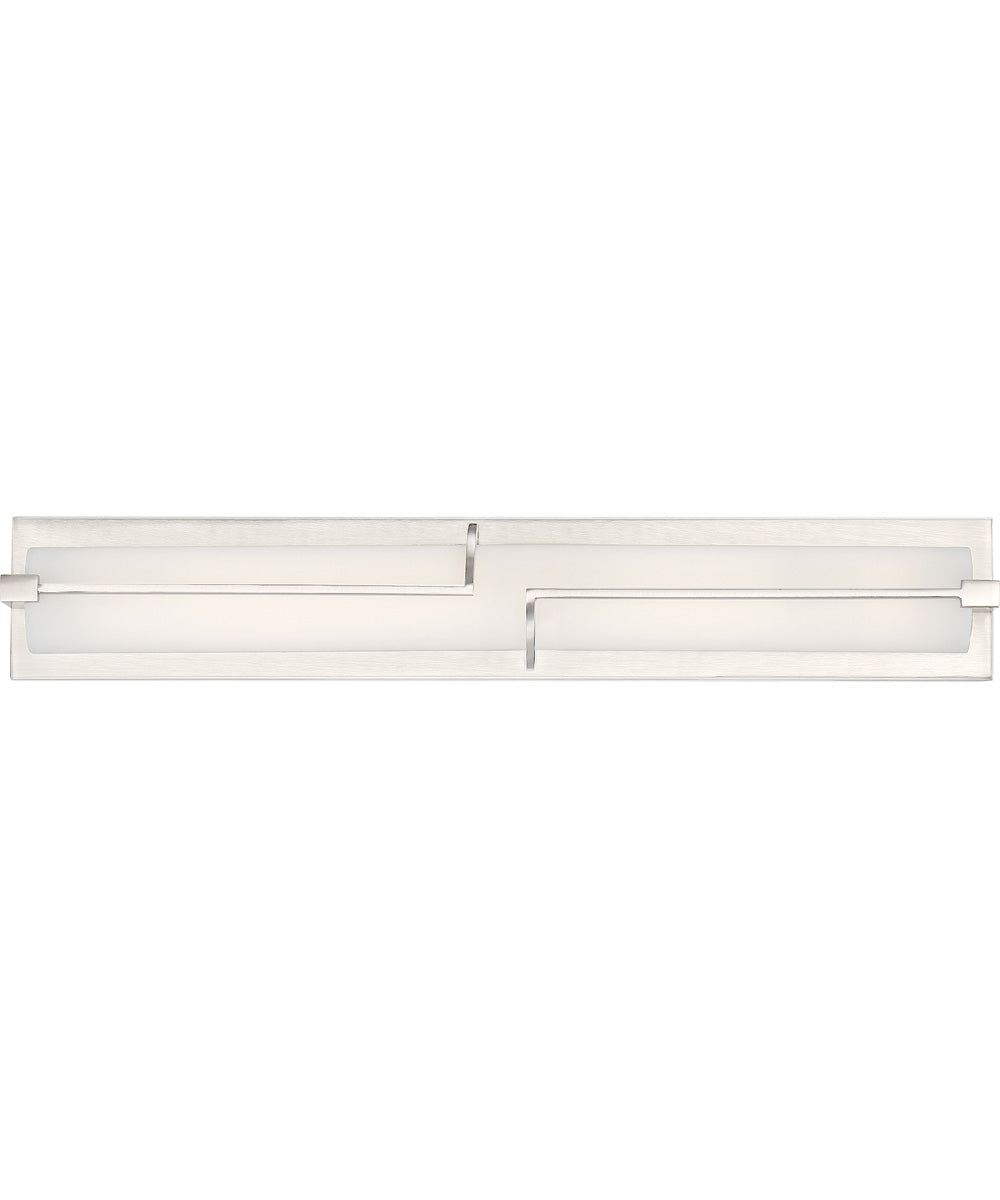 Lateral  Bath Light Brushed Nickel