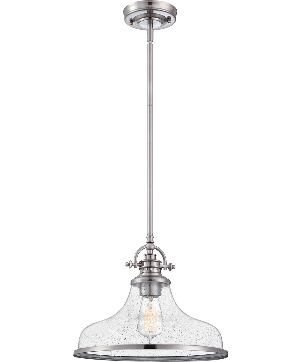 Grant 1-light Pendant Brushed Nickel