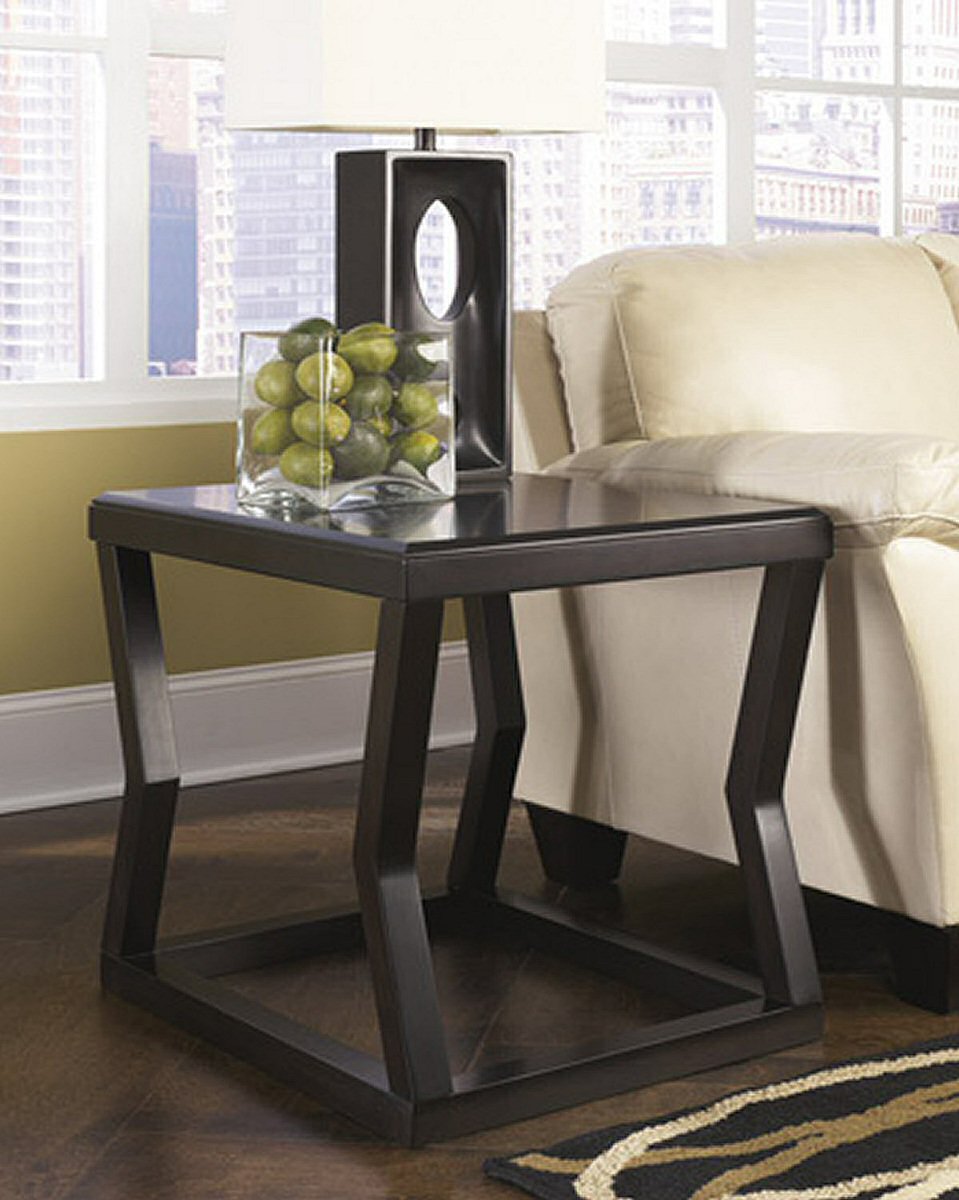 24"H Kelton Rectangular End Table Espresso