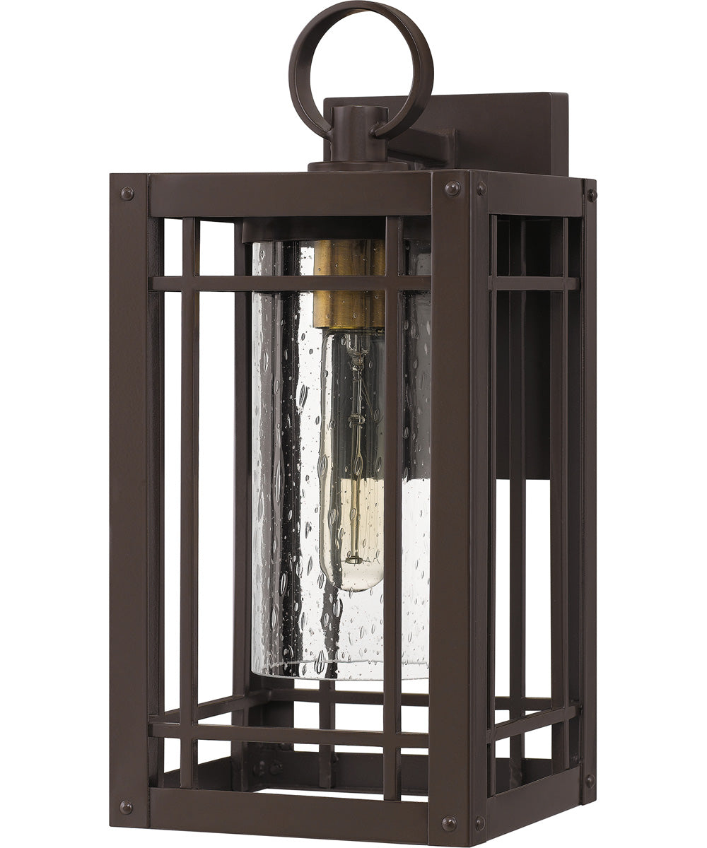 Pelham Small 1-light Outdoor Wall Light  Coastal Armour Aluminum Western Bronze