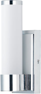 5"W Optic LED 1-Light Wall Sconce Polished Chrome