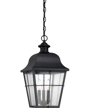 Millhouse Large 3-light Outdoor Pendant Light Mystic Black