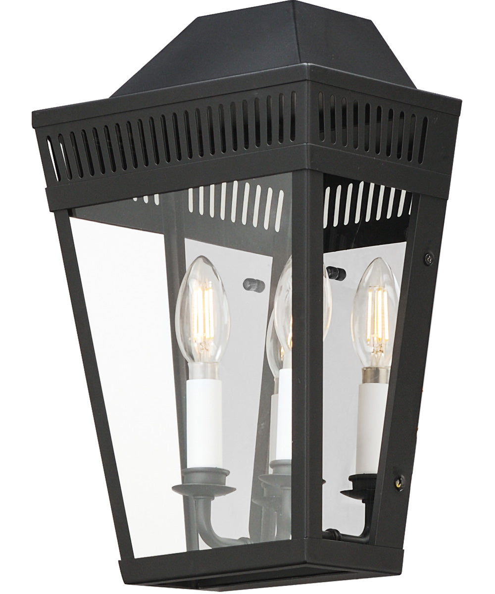 Oxford Outdoor 2-Light Wall Sconce Black