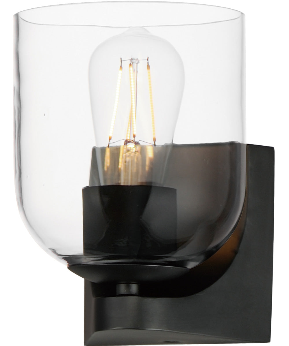 Scoop 1-Light Bath Vanity Black