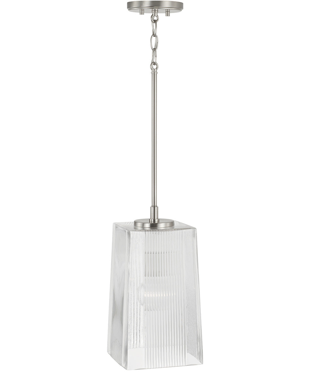 Lexi 1-Light Pendant Brushed Nickel