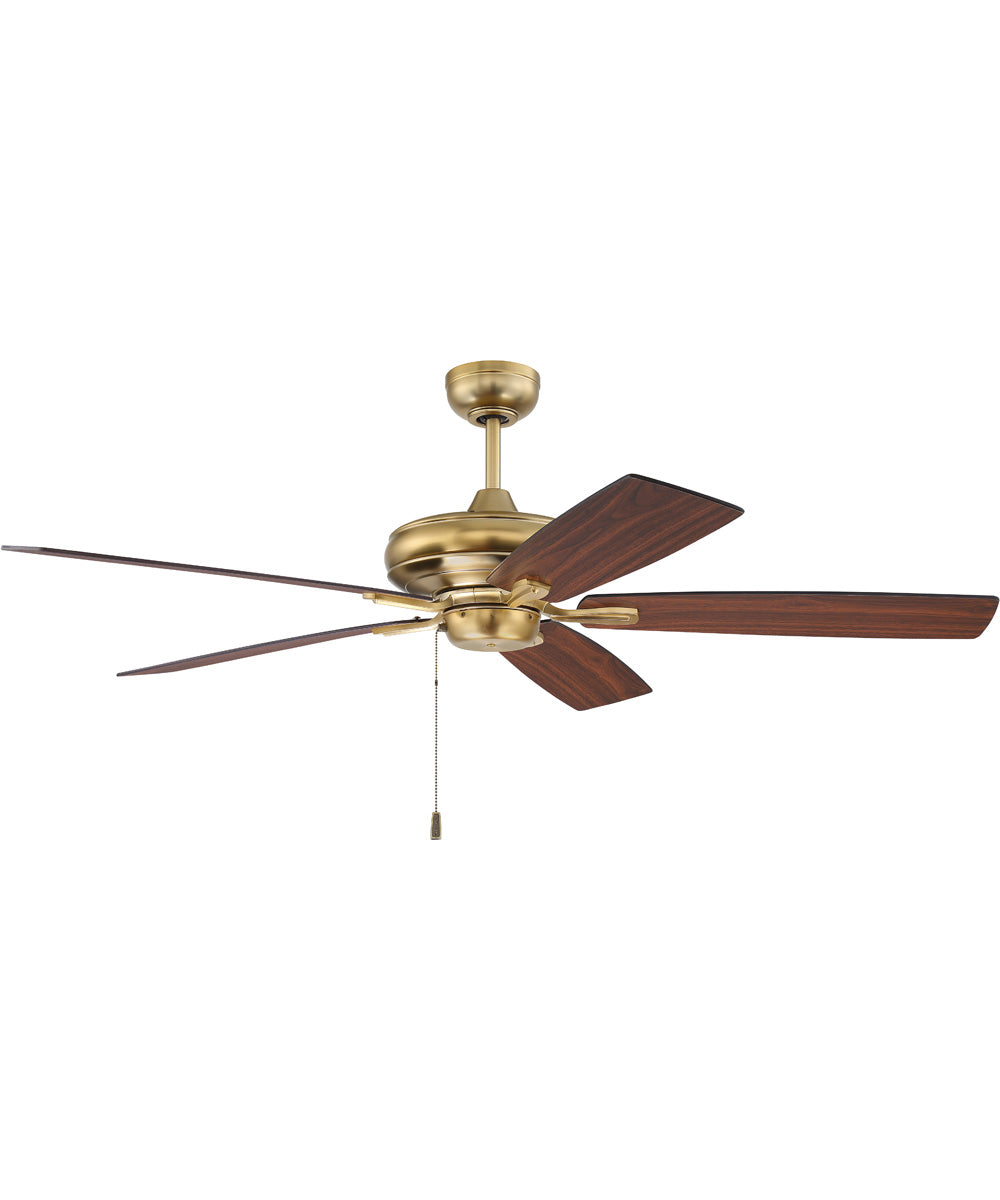 Fortitude Ceiling Fan (Blades Included) Satin Brass
