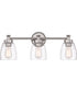 Henning 3-Light Vanity Polished Nickel