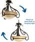 Torino 3-Light Foyer Pendant Forged Bronze