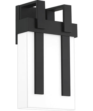 Ruben Medium Outdoor Wall Light  Coastal Armour Aluminum Matte Black