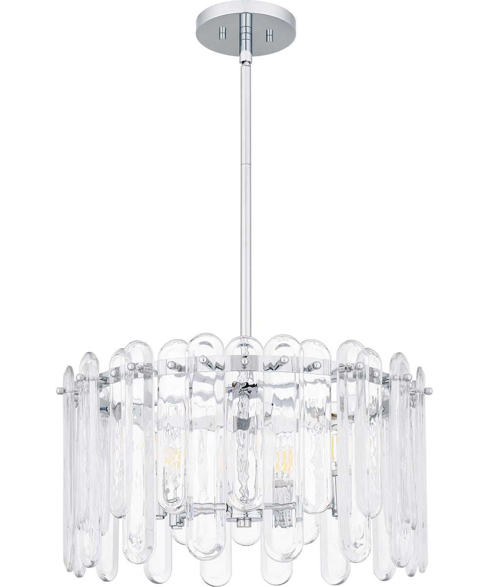 Stiles Large 5-light Pendant Polished Chrome