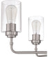 Stowe 9-Light Chandelier Brushed Polished Nickel