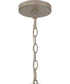 Hallie 4-light Pendant Distressed Grey Wood