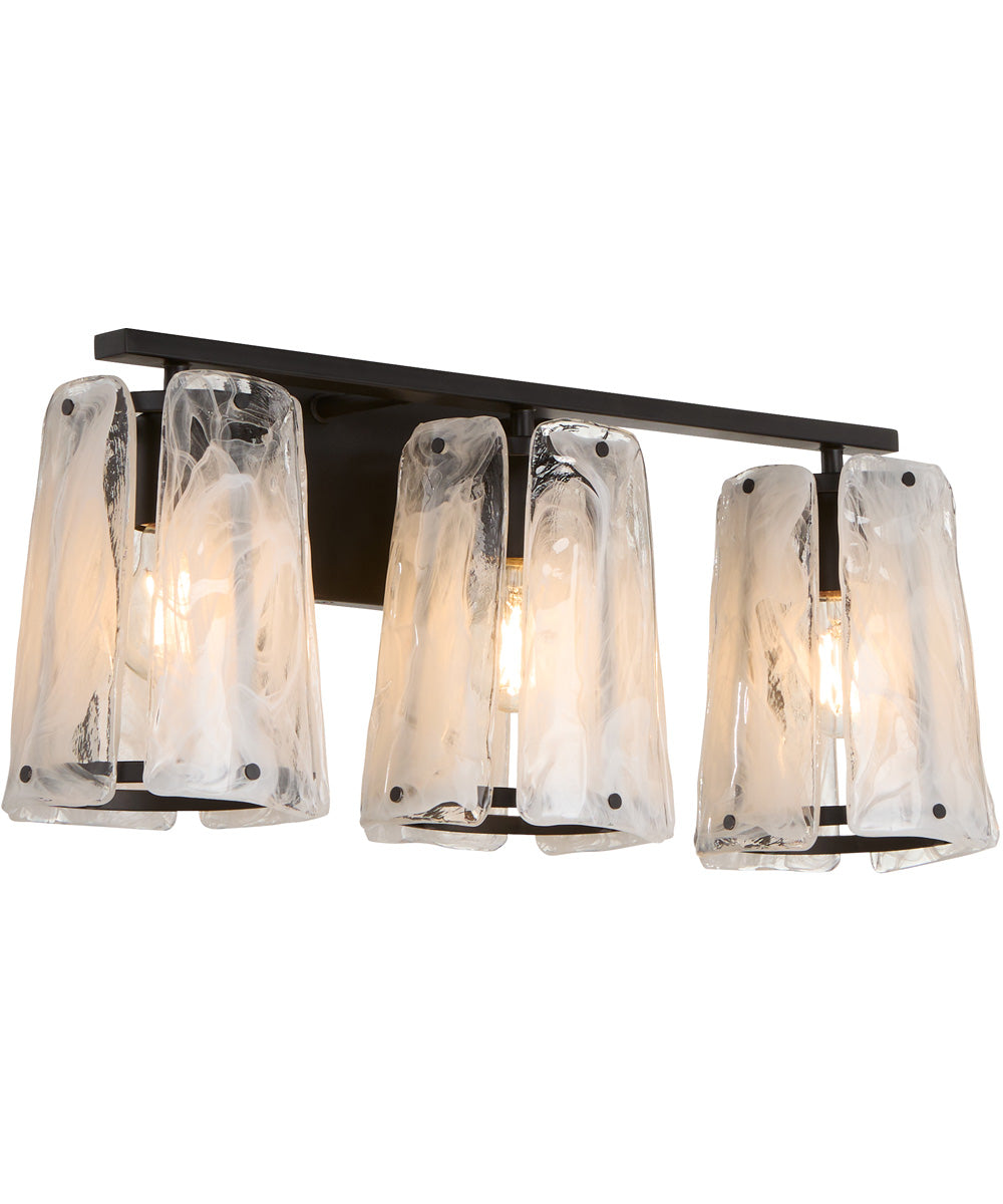 Prestige 3-light Bath Vanity Light Matte Black