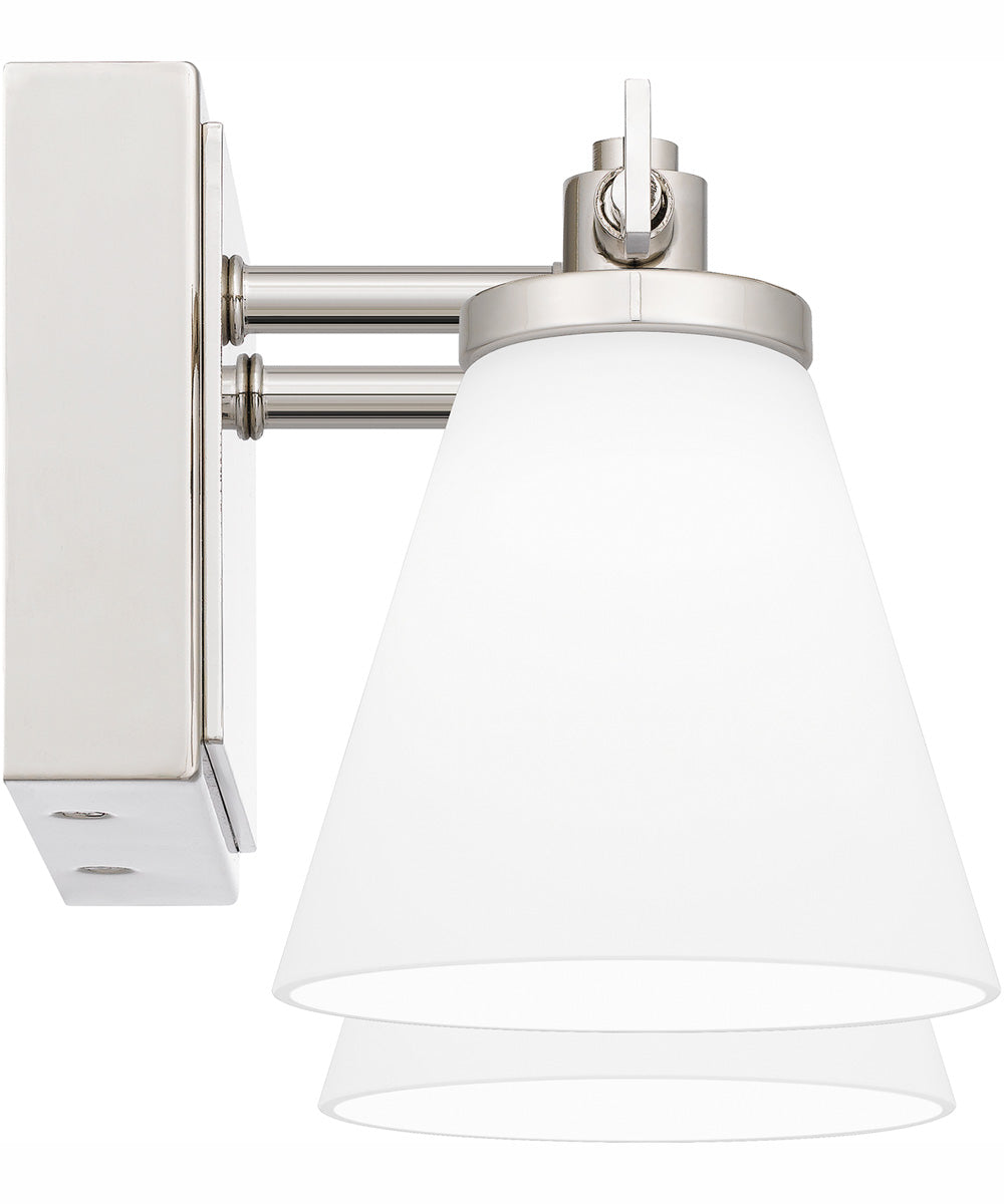 Daniels Medium Bath Light Polished Nickel