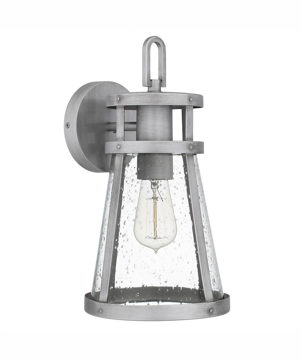 Barber Medium 1-light Outdoor Wall Light Coastal Armour Aluminum Antique Brushed Aluminum