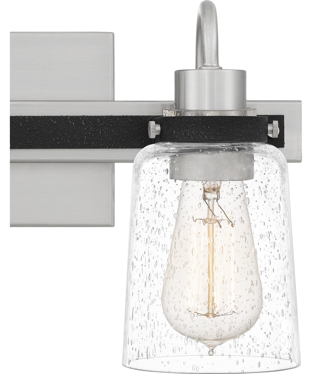 Axel Medium 2-light Bath Light Brushed Nickel