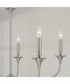 Presley 5-Light Chandelier Brushed Nickel