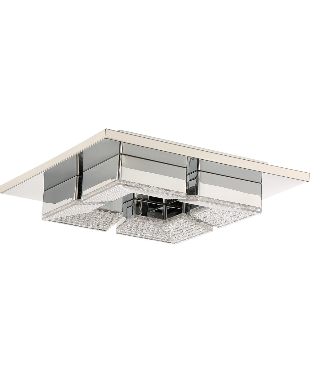 Lunette Small Flush Mount Polished Chrome