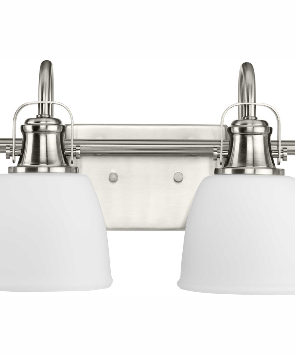 Preston 4-Light Coastal Bath Vanity Light Brushed Nickel
