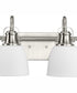 Preston 4-Light Coastal Bath Vanity Light Brushed Nickel