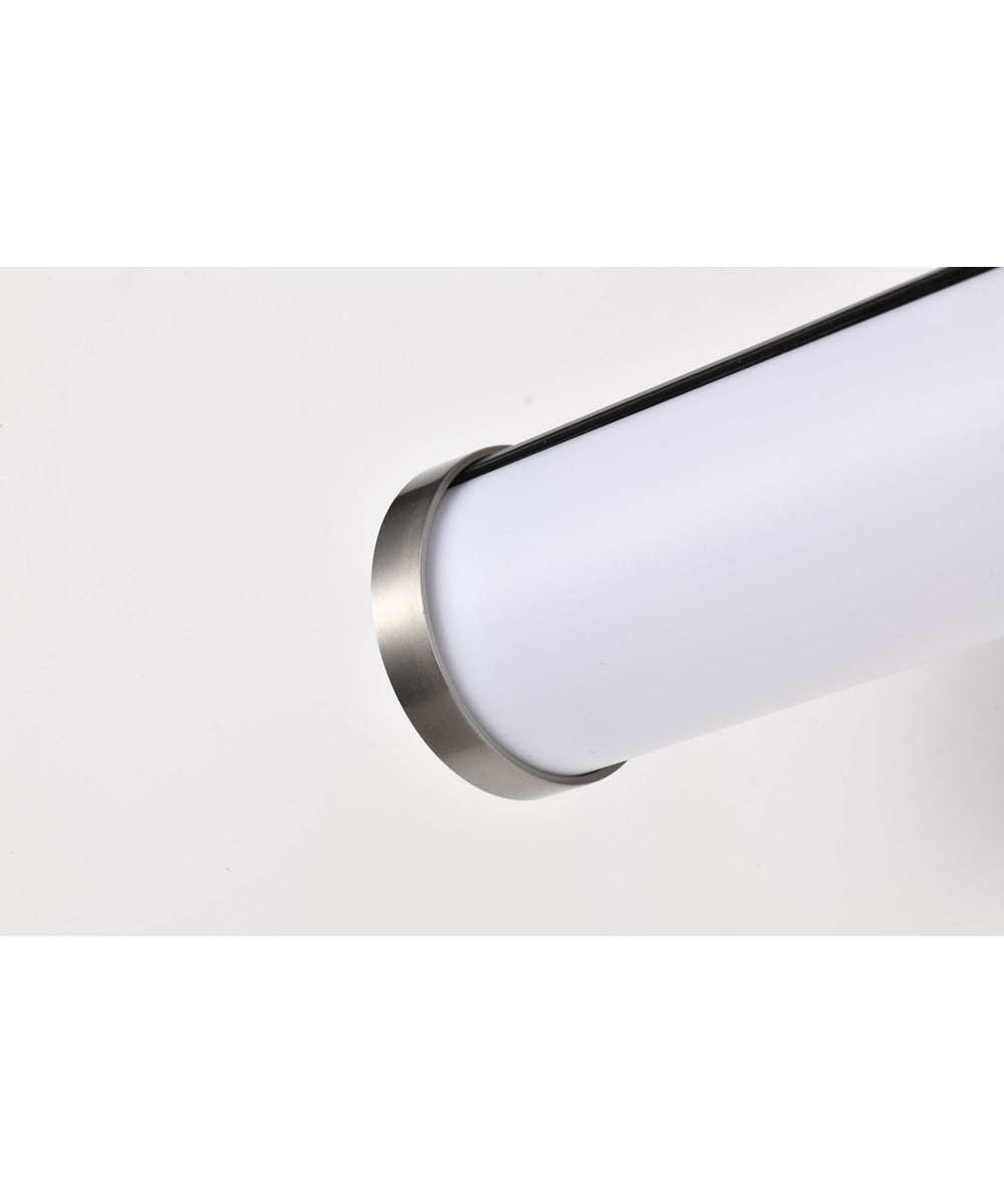 Solano  Vanity & Wall Black / Brushed Nickel