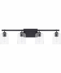 Greyson 4-Light Vanity Matte Black