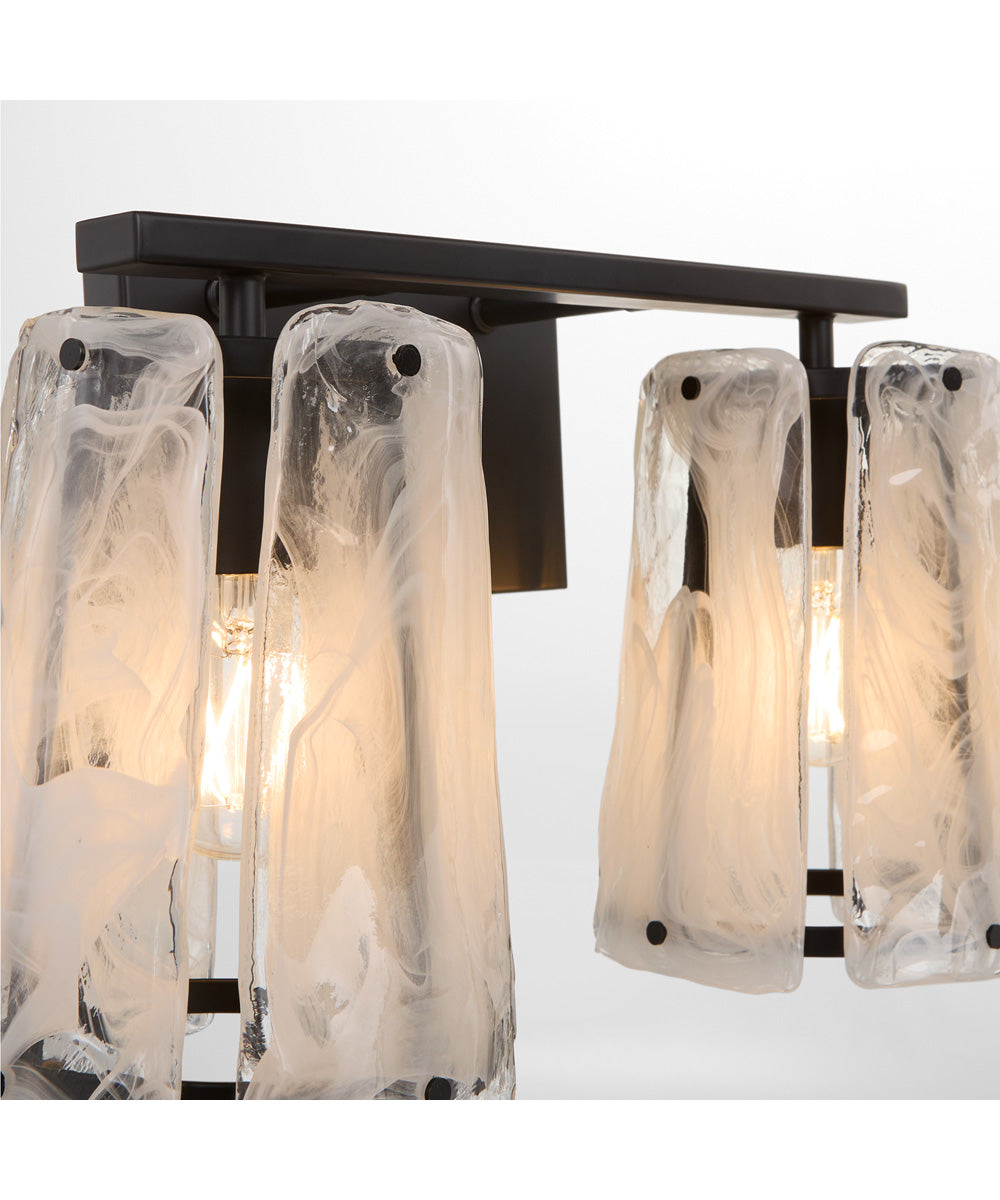 Prestige 2-light Bath Vanity Light Matte Black