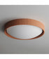 Souffle 18 inch LED Flush Mount Terra Cotta